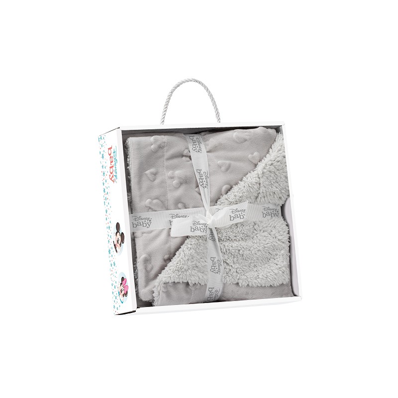 INTERBABY ΚΟΥΒΕΡΤΑ ΑΓΚΑΛΙΑΣ 80X110 CORAL FLEECE DISNEY GRAY 00864-31