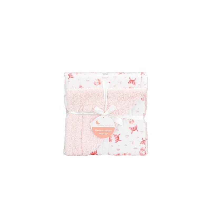 Interbaby Paracaidista Κουβέρτα Αγκαλιάς 80X110 Pink