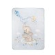 INTERBABY ΚΟΥΒΕΡΤΑ ΚΟΥΝΙΑΣ 110Χ140  "RACHEL ELEFANTE" AZUL  00964-01