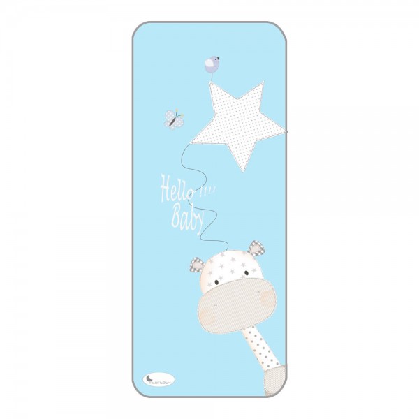 INTERBABY UNIVERSAL ΚΑΛΥΜΜΑ ΚΑΡΟΤΣΙΟΥ GIRAFFE BLUE 0C016A