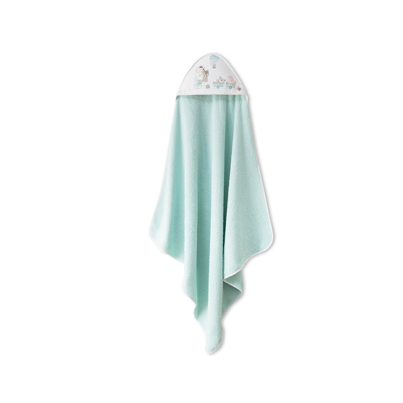 INTERBABY ΣΕΤ ΜΠΟΥΡΝΟΥΖΙ & ΣΑΛΙΑΡΑ JIRAFA BICICLETA GREEN 8435690617238