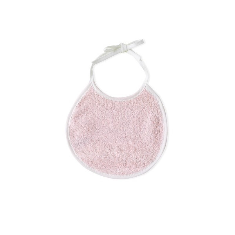 Interbaby Jirafa Elefante Μπουρνούζι Κάπα &#038; Σαλιάρα Pink