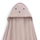 Interbaby Bear Σετ Μπουρνούζι &#038; Πανάκι Παρηγοριάς Μουσελίνας Pink