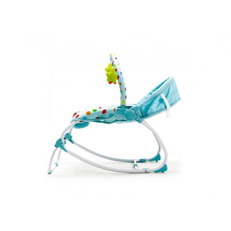 Asalvo Evo+ Βρεφικό ρηλάξ Με Δόνηση &amp; Μελωδίες Ocean Blue