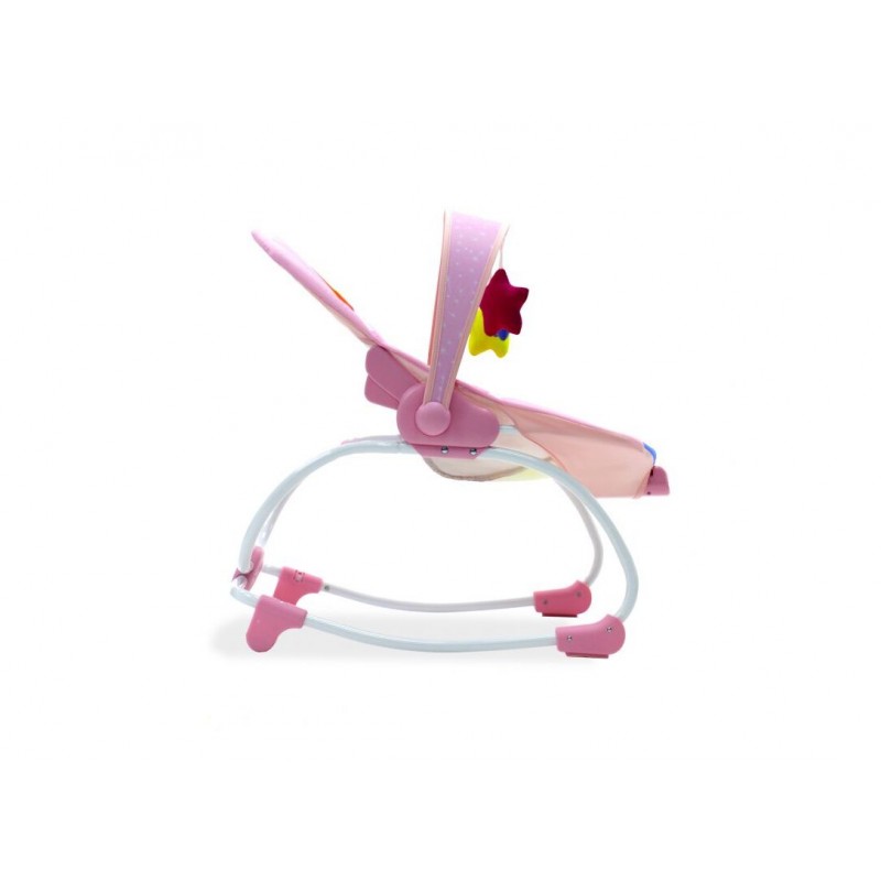 Asalvo Evolutive Βρεφικό ρηλάξ Με Δόνηση &amp; Μελωδίες Unicorn Pink