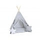 Elis Design Παιδική Σκηνή Σετ με Μαξιλάρια Gray Stars 1770/LUX