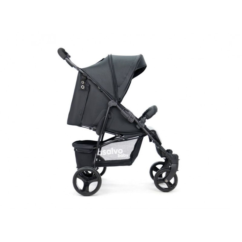 Asalvo Mit Βρεφικό Καρότσι Anthracite