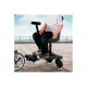 Asalvo Buggy Board Σκαλάκι Καροτσιού Με Κάθισμα
