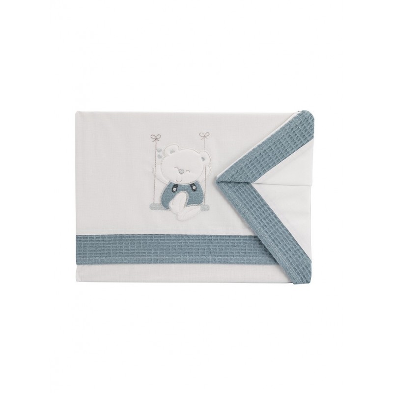 INTERBABY ΣΕΝΤΟΝΙΑ ΣΕΤ 3 ΤΜΧ (115Χ175) SWING GREEN 5261-62