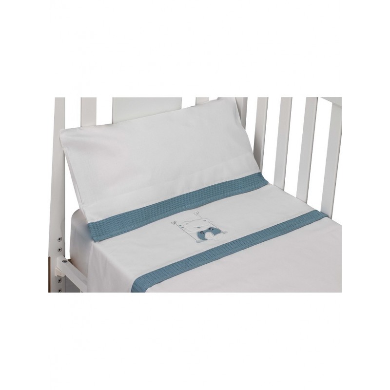 INTERBABY ΣΕΝΤΟΝΙΑ ΣΕΤ 3 ΤΜΧ (115Χ175) SWING GREEN 5261-62