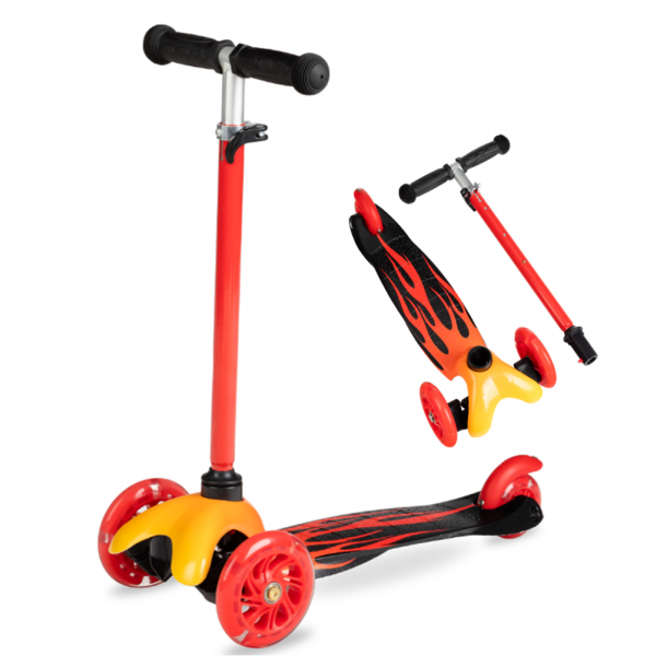 QKIDS ΠΑΤΙΝΙ "AMIS" LED FIRE 5900495862211