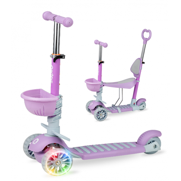 QKIDS ΠΑΤΙΝΙ "ILI" LED PURPLE 5900495895257