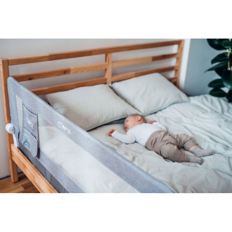 MOMI "LEXI" ΠΡΟΣΤΑΤΕΥΤΙΚΟ ΚΡΕΒΑΤΙΟΥ LIGHT GRAY   5900495944061