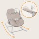 Lionelo Dalia Set Καρεκλάκι φαγητού & Relax 4 σε 1 Gray Stone