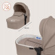 Lionelo Greet Καρότσι Βρεφικό 3 σε 1 έως 22kg Beige Taupe