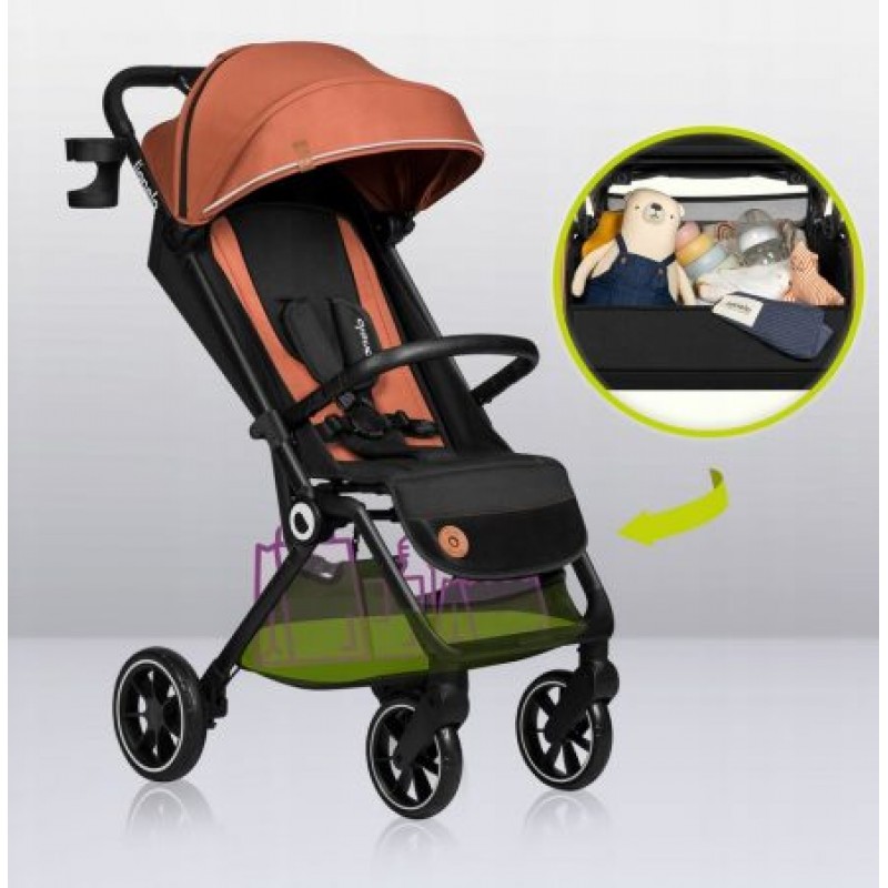 Lionelo Cloe Καρότσι Ταξιδίου έως 22kg Black Onyx