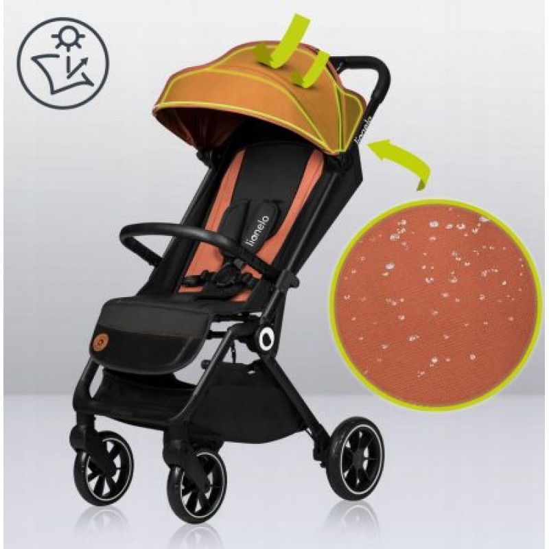 Lionelo Cloe Καρότσι Ταξιδίου έως 22kg Black Onyx