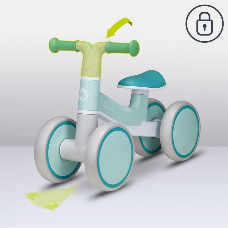 LIONELO VILLY ΠΑΙΔΙΚΟ ΠΟΔΗΛΑΤΟ ΙΣΣΟΡΟΠΙΑΣ - ΤΡΙΚΥΚΛΟ GREEN TIRQUASE 5903771704809