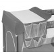 LIONELO FLOWER ΠΑΡΚΟΚΡΕΒΑΤΟ 2 ΕΠΙΠΕΔΩΝ GRAY STONE 5903771705301