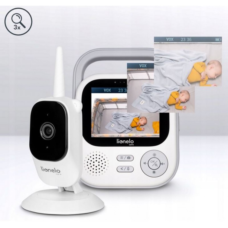 Lionelo Babyline 3.2 Ενδοεπικοινωνία Με 3x Ψηφιακό Zoom