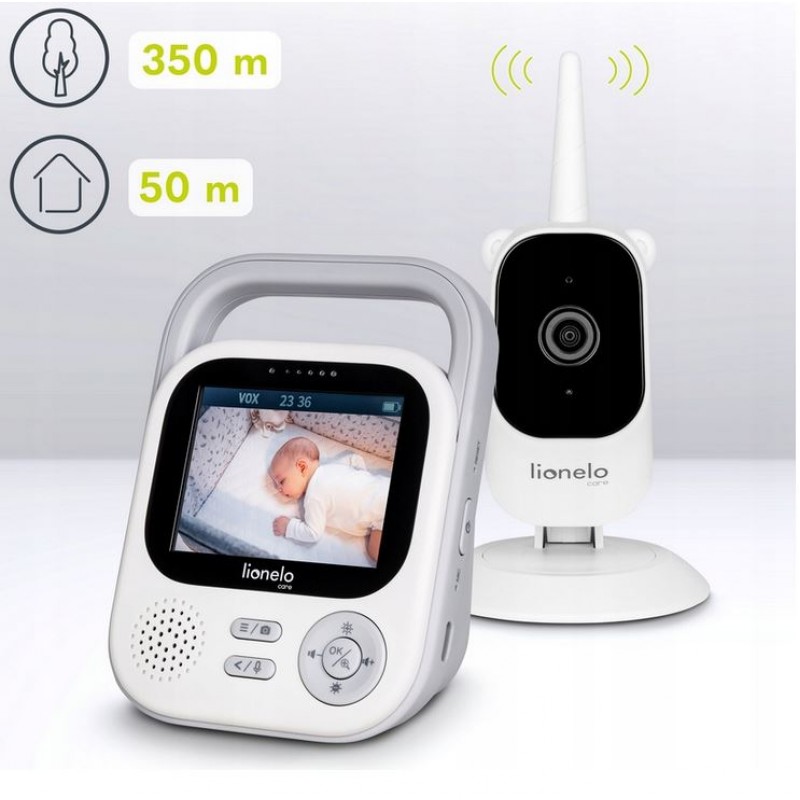 Lionelo Babyline 3.2 Ενδοεπικοινωνία Με 3x Ψηφιακό Zoom