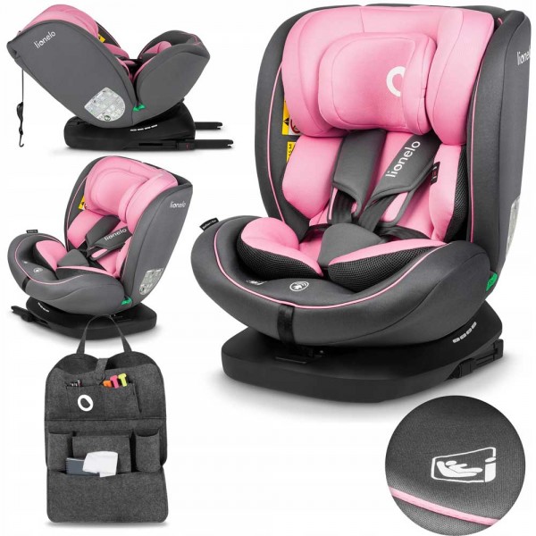 Lionelo Bastian i-Size Kάθισμα Aυτοκινήτου 40-150cm Pink Rose