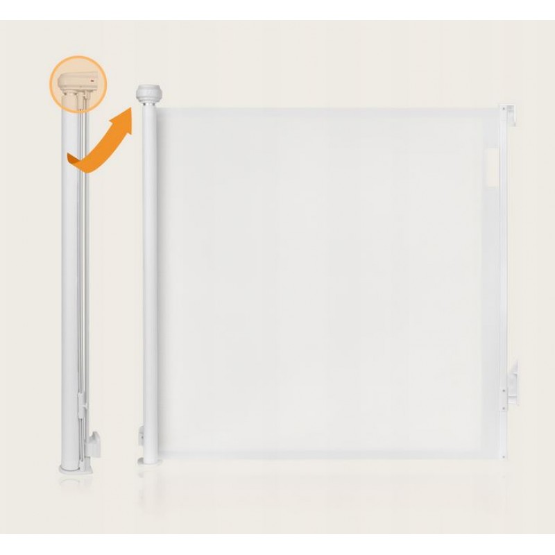 Lionelo Thea Πόρτα Ασφαλείας White  έως 140cm