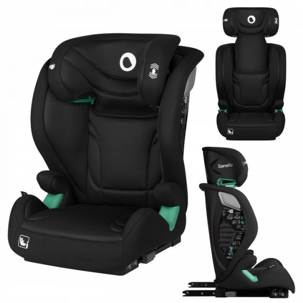 Lionelo Igo i-Size Κάθισμα Αυτοκινήτου 100-150cm Black