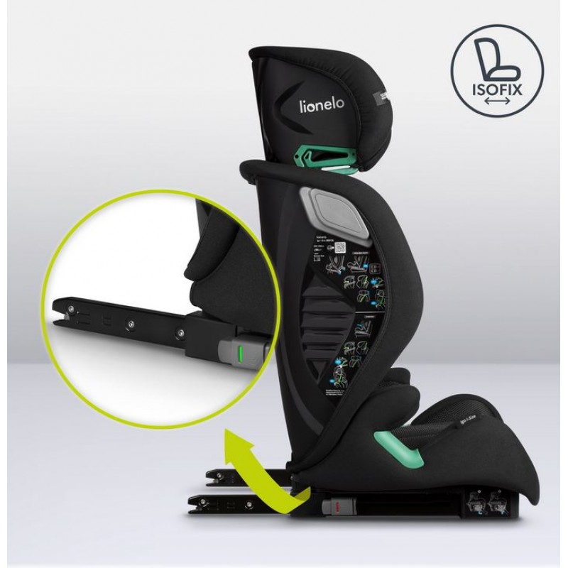 Lionelo Igo i-Size κάθισμα αυτοκινήτου 100-150 cm isofix Gray