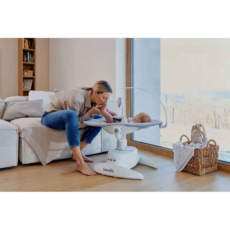 Lionelo Iris Διαδραστικό Ηλεκτρικό Ρηλάξ Gray Concrete