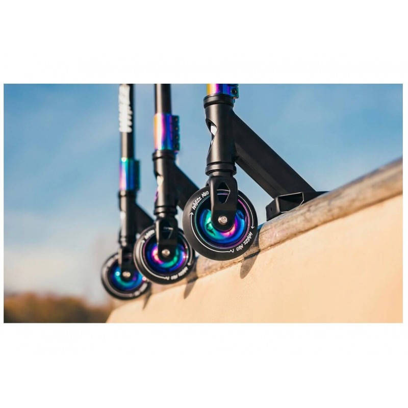 Lionelo Whizz Παιδικό Πατίνι Black Carbon Yellow