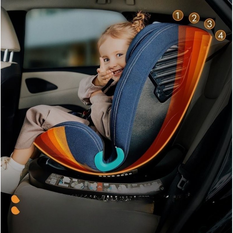 Lionelo Bastian One i-size Κάθισμα Αυτοκινήτου 40-150cm Olive Green