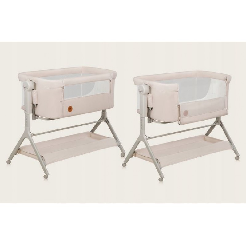 Lionelo Leonie Plus Λίκνο Συγκοίμησης Beige Sand