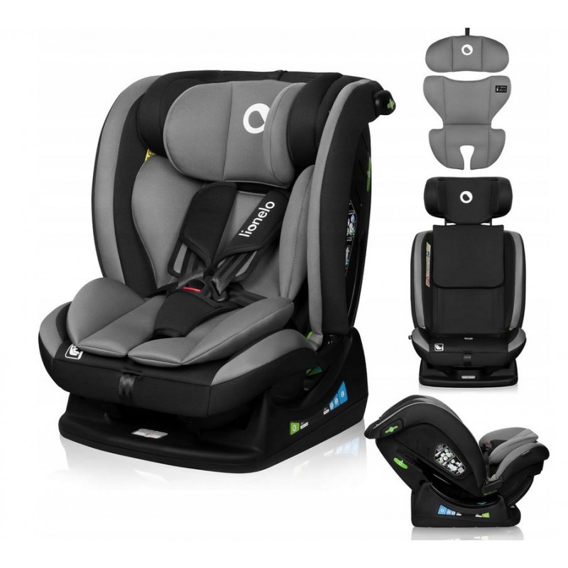 Lionelo Aart i-Size Κάθισμα Αυτοκινήτου 40-150cm Gray Graphite