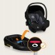 Lionelo Astrid i-Size set κάθισμα αυτοκινήτου 40-87cm & βάση isofix Black & Gray