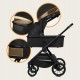 Lionelo Layla Καρότσι Βρεφικό 2 σε 1 έως 22kg Black