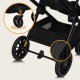 Lionelo Layla Καρότσι Βρεφικό 3 σε 1 έως 22kg Black