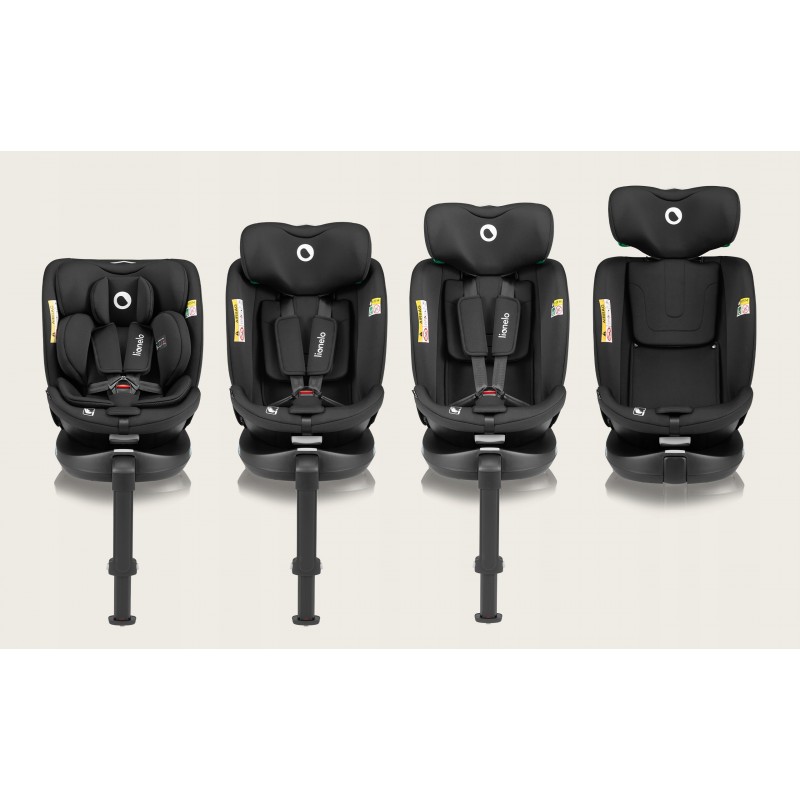 Lionelo Navy i-Size κάθισμα αυτοκινήτου 40-150 cm isofix Black Tirquase