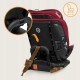 Lionelo Bastian RWF i-Size κάθισμα αυτοκινήτου 40-150 cm isofix Red Burgudy