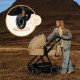 Lionelo Meril Καρότσι Βρεφικό 3 σε 1 Beige Sand