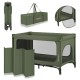 Lionelo Yasmin Easy Fold Παρκοκρέβατο Olive Green