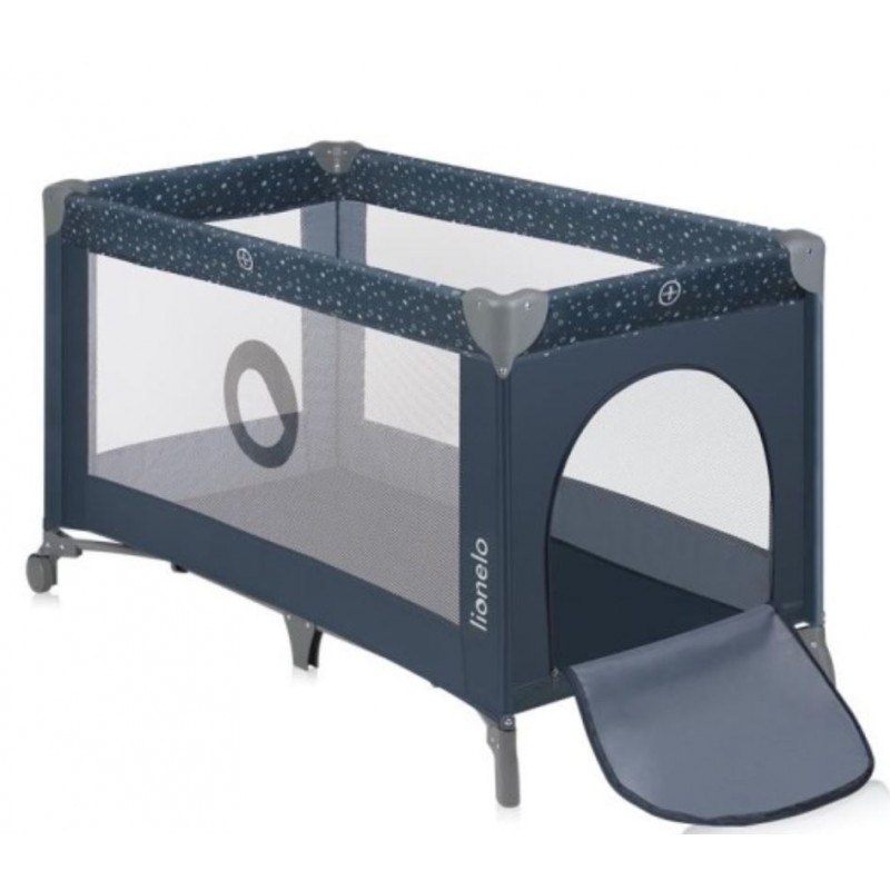 Lionelo Stefi Παρκοκρέβατο 1 Επιπέδου Blue Gray