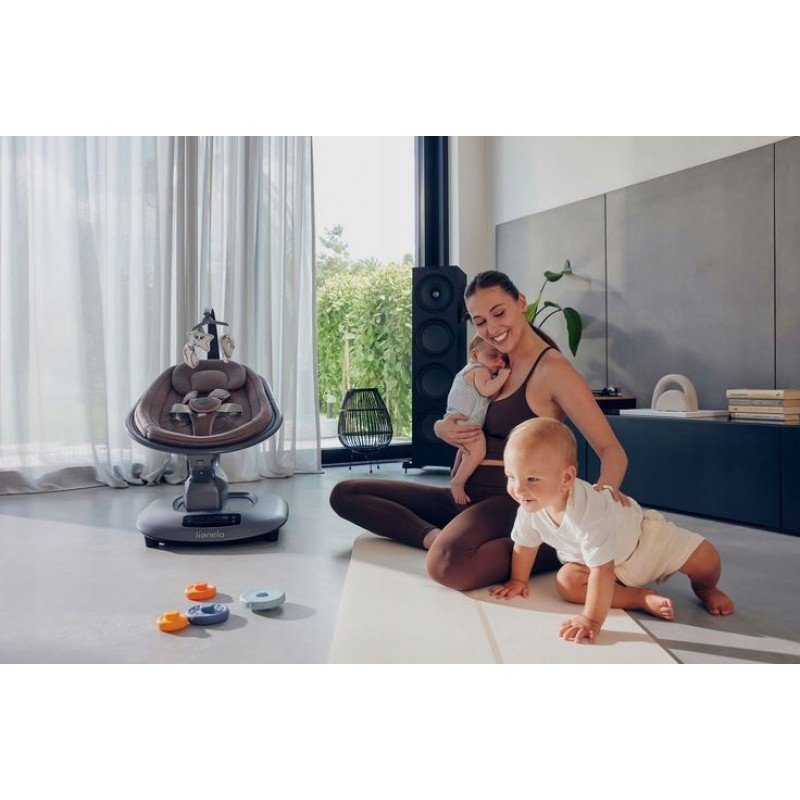 Lionelo Blossom Διαδραστικό Ηλεκτρικό Ρηλάξ Gray Concrete