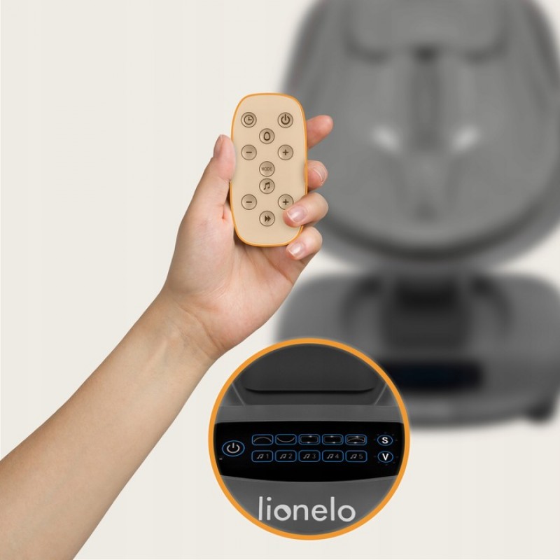 Lionelo Blossom Διαδραστικό Ηλεκτρικό Ρηλάξ Gray Concrete