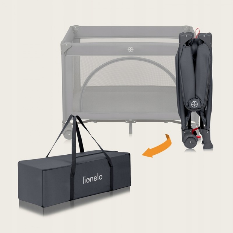 Lionelo Laura Παρκοκρέβατο 2 επιπέδων Beige Sand