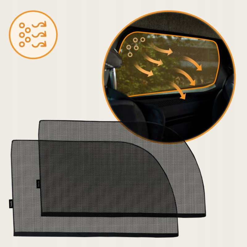 Lionelo Sunblocker Ηλιοπροστασία Αυτοκινήτου Black