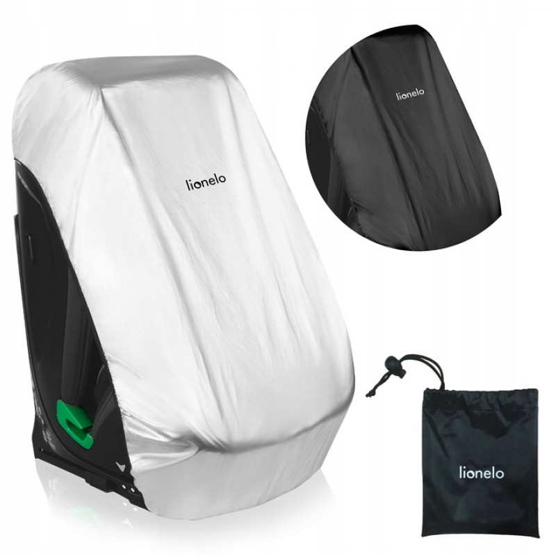 Lionelo Thermalcover Anti-UVA Κάλυμμα Καθίσματος Αυτοκινήτου UPF+50 Silver