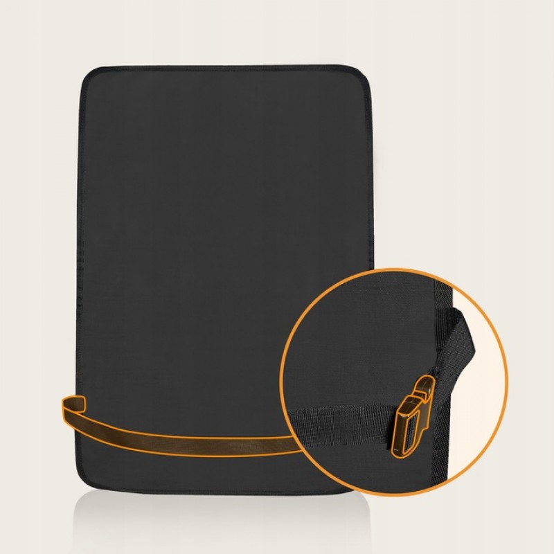 Lionelo Seat Organizer Οργανωτής καθισμάτων αυτοκινήτου 5 τσέπες 60 x 42 cm Black