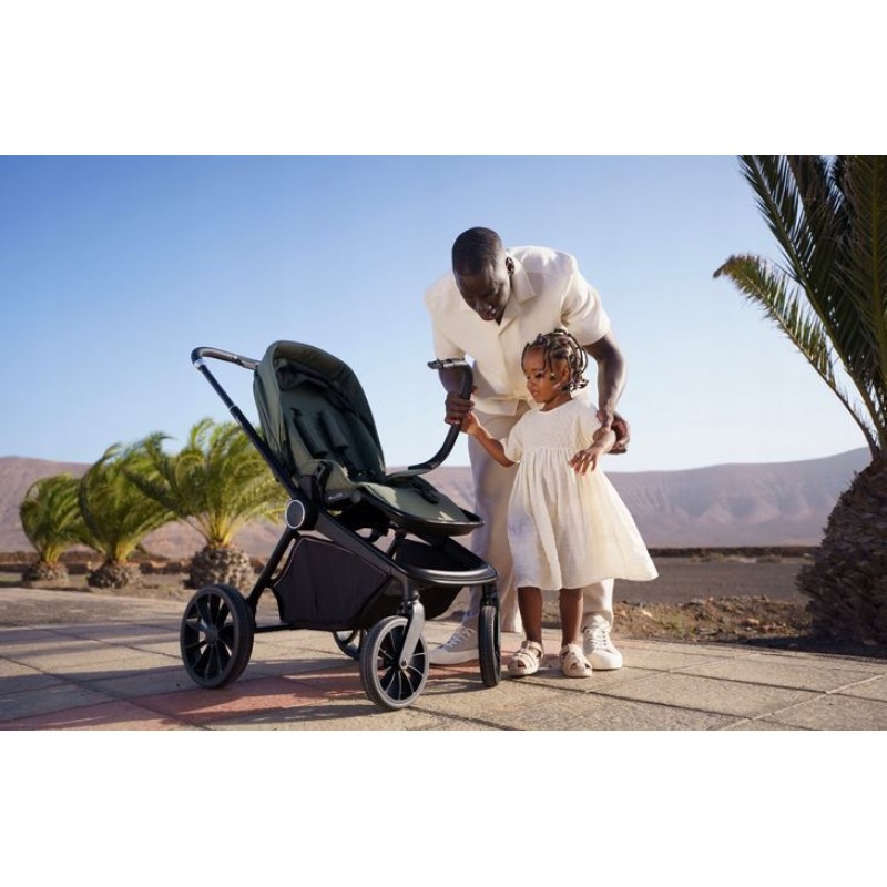 Lionelo Mika Plus Καρότσι Βρεφικό 3 σε 1 έως 22 kg Black Onyx