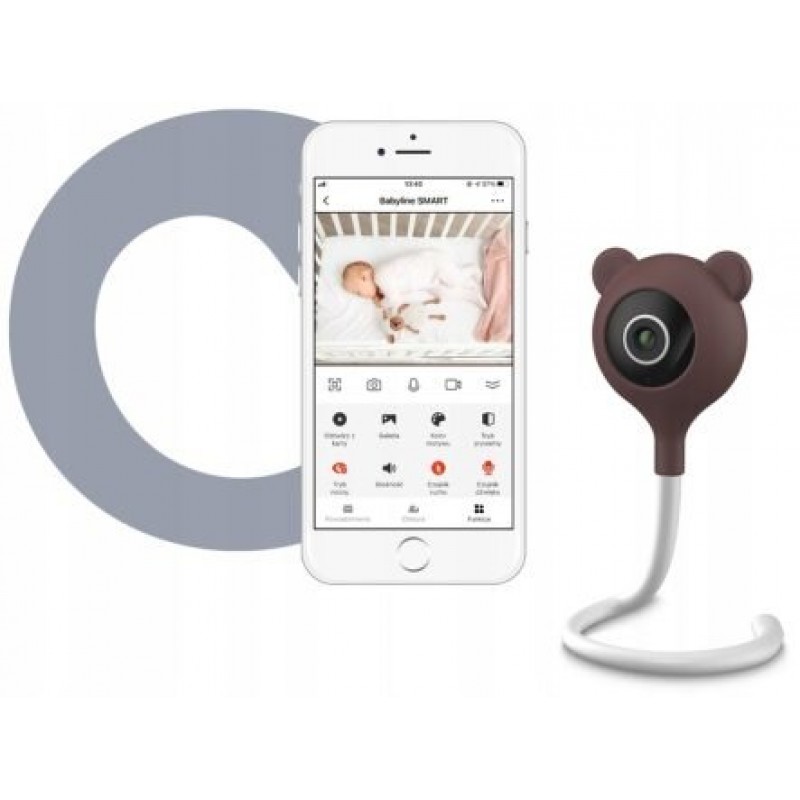 Lionelo Babyline Smart Ενδοεπικοινωνία Black